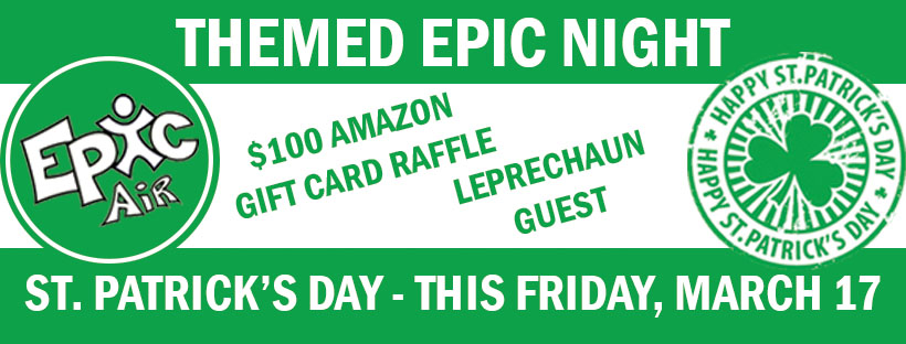 Leap with the Leprechaun this Friday!