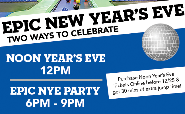 New Year’s Eve at Epic Air!